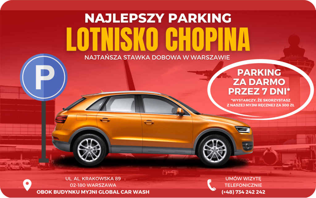 parking lotnisko chopina